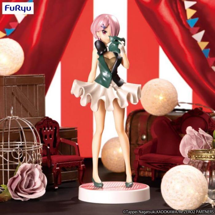 Re Zero Ram SSS Figure in Circus Pearl Color Ver FuRyu