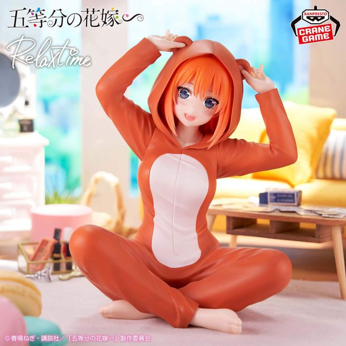 The Quintessential Quintuplets Yotsuba Nakano Relax time figure BANPRESTO