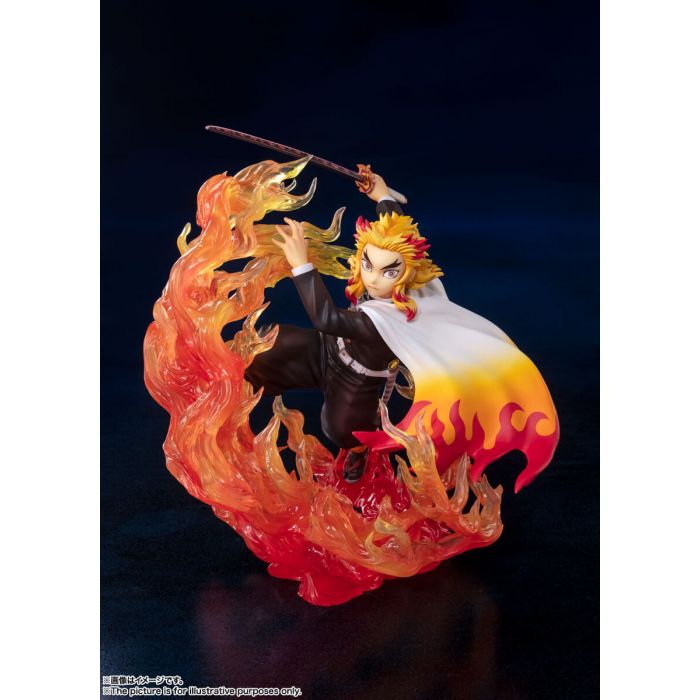 Demon Slayer Kimetsu no Yaiba figure Kyojuro Rengoku Figuarts ZERO Flame Breathing BANDAI