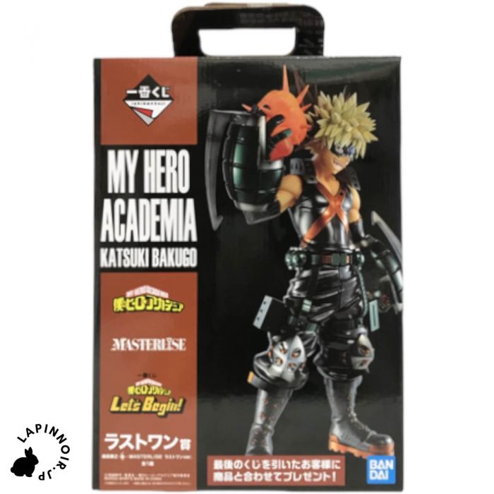My hero academia Katsuki Bakugo MASTERLISE figure last one ver ichiban kuji Let's Begin Prize LP BANDAI