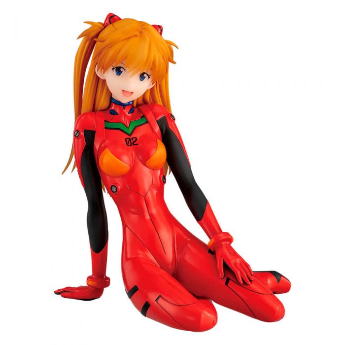Evangelion Souryuu Asuka Langley Quarter Impact 1/4 figure last one ver ichiban kuji EVANGELION HEROINES Prize LP BANDAI