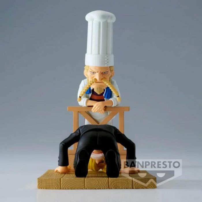 ONE PIECE Sanji & Zeff vol 2 World Collectable Figure Log Stories figure BANPRESTO