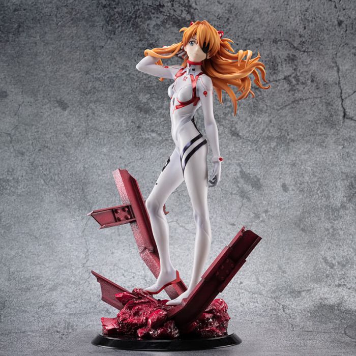 Neon Genesis Evangelion figure Asuka Langley 1/7 Last Mission Revolve
