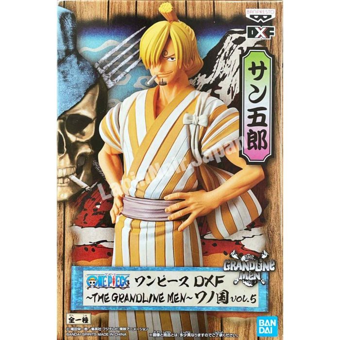 One Piece Sanji DXF THE GRANDLINE MEN Wa no kuni Vol 05 BANPRESTO