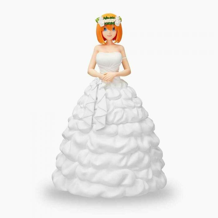 The Quintessential Quintuplets Super Premium figure Yotsuba Nakano Bride Dress SEGA