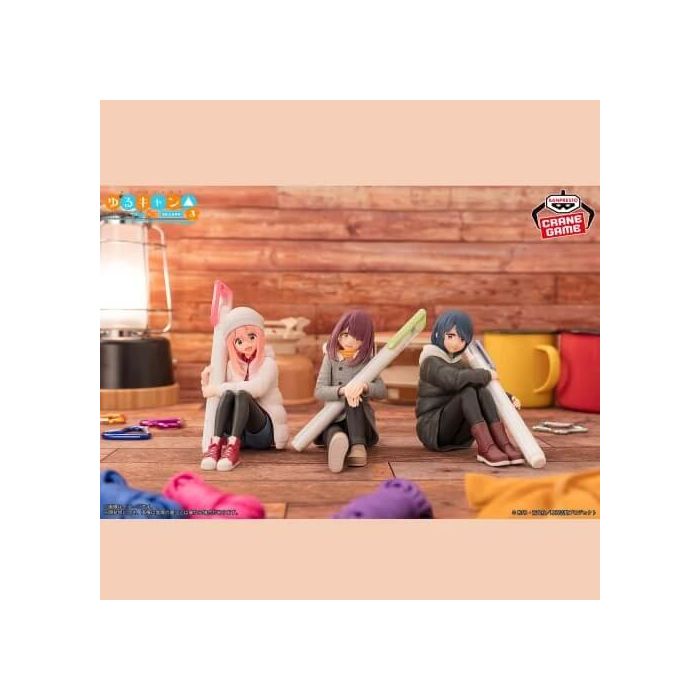 Yuru Camp Laid-Back Camp Nadeshiko Kagamihara pen fre figure BANPRESTO