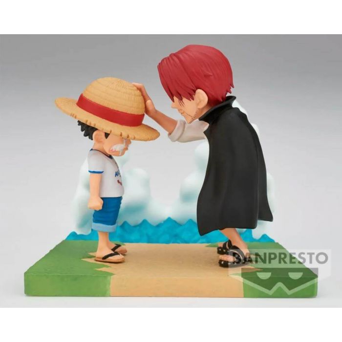 ONE PIECE Luffy & Shanks World Collectable Figure Log Stories figure BANPRESTO