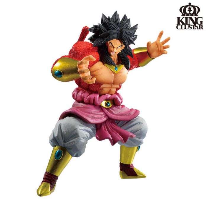 Dragon Ball figure Broly Super Saiyan 4 KING CLUSTAR Ichiban kuji SUPER DRAGONBALL HEROES 3rd MISSION Prize A BANDAI