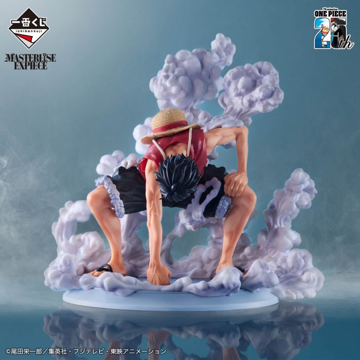 ONE PIECE Monkey D Luffy Gear 2 MASTERLISE EXPIECE figure Ichiban kuji 25TH Prize B BANDAI
