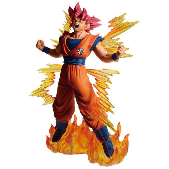 Dragon Ball Son Goku SSJ God figure Ichiban Kuji Dokkan Battle 6th Anniversary Prize A BANDAI
