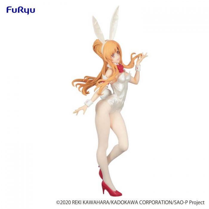 Sword Art Online Asuna BiCute Bunnies White Pearl ver figure FuRyu