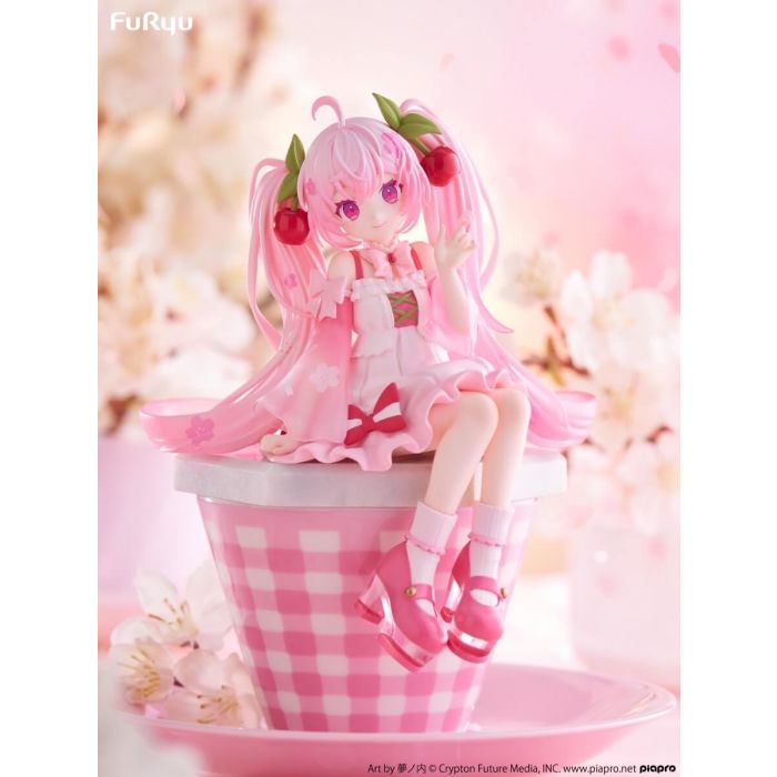 Hatsune Miku Sakura Miku Noodle Stopper 2025 figure FuRyu