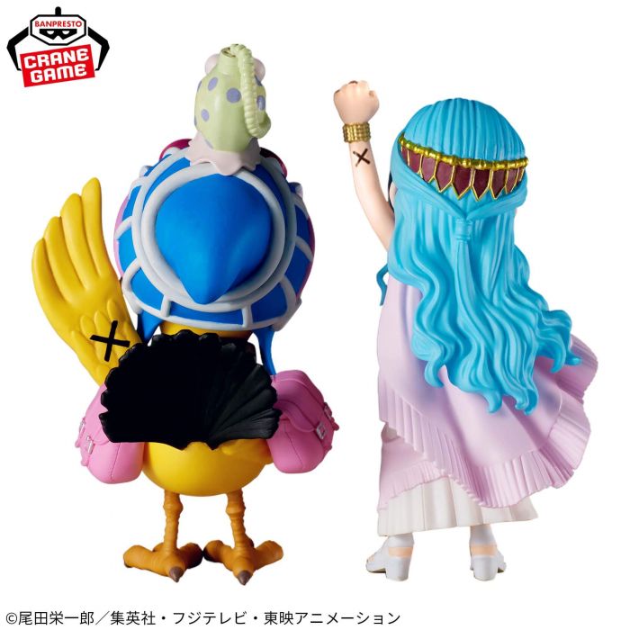 One Piece Nefertari Vivi & Karoo World Collectable Figure Log Stories BANPRESTO