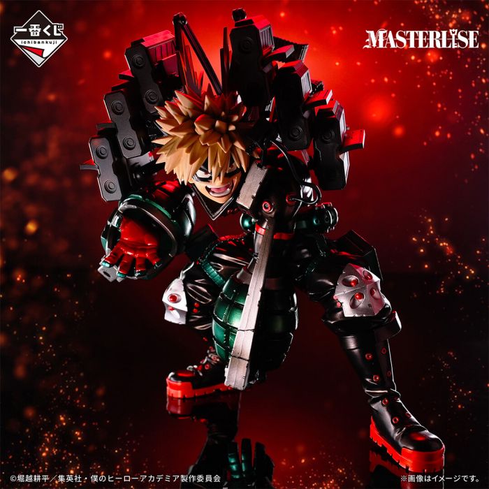 My Hero Academia Katsuki Bakugo MASTERLISE Strafe Panzer figure last one ver ichiban kuji Row of Stars Prize LP BANDAI