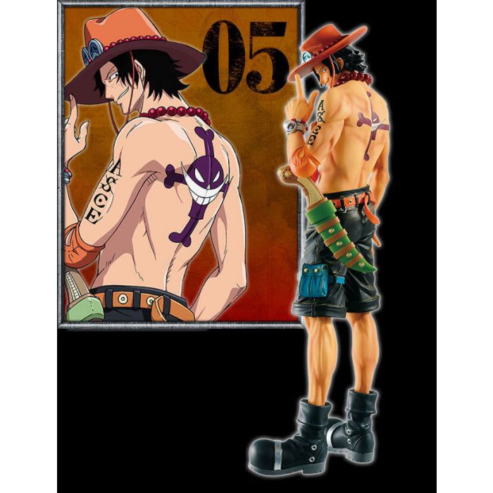 ONE PIECE Portgas D Ace MASTERLISE figure ichiban kuji THE BEST EDITION Prize E BANDAI