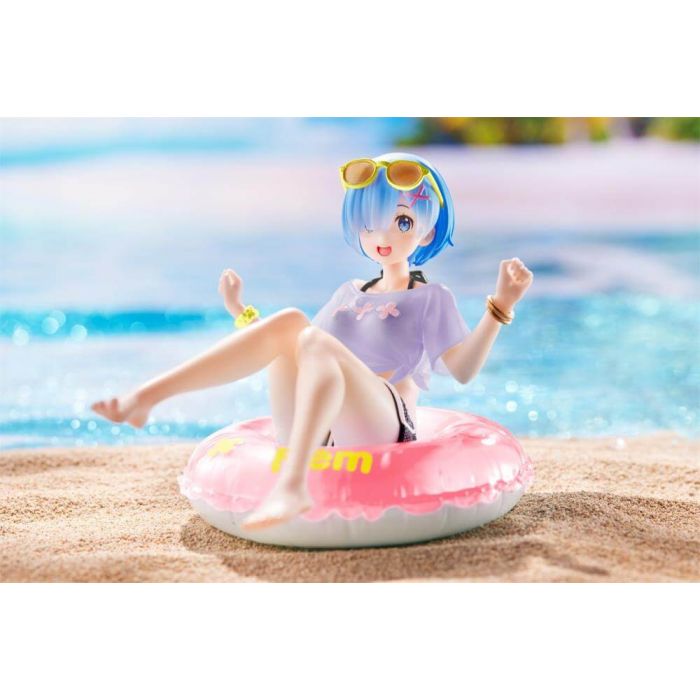 Re Zero Rem Aqua Float Girls Renewal figure TAITO