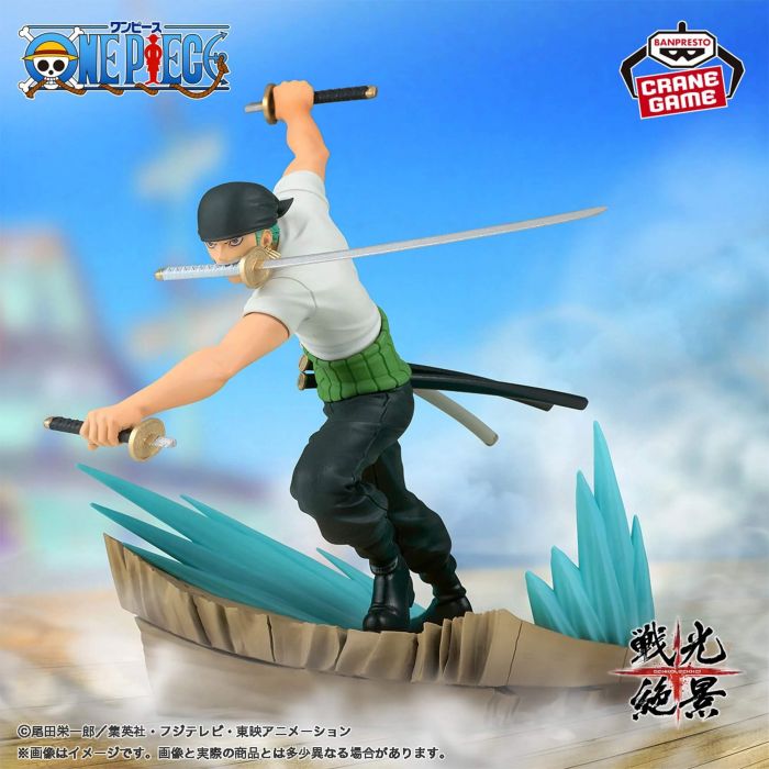 ONE PIECE Roronoa Zoro senkouzekkei figure BANPRESTO