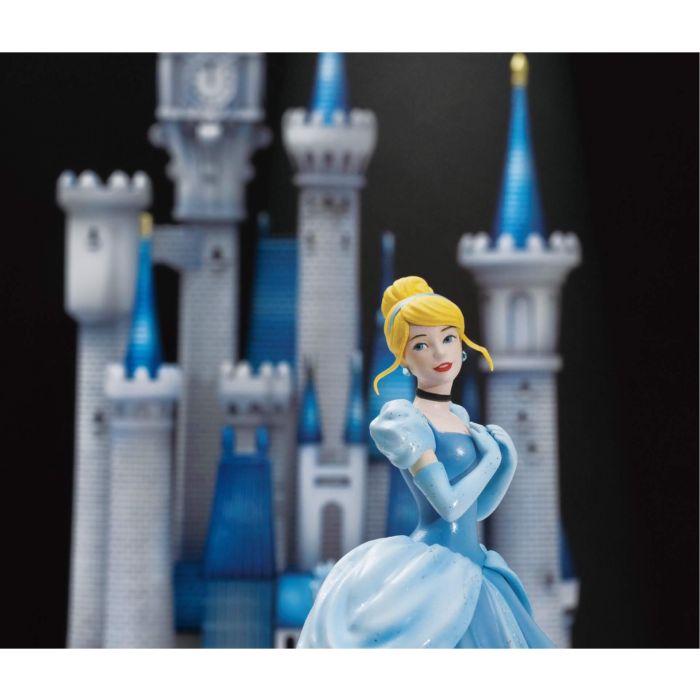 Disney100 Cinderella Castle & Cinderella Figure Set Happy kuji Prize A SUNNY SIDE UP