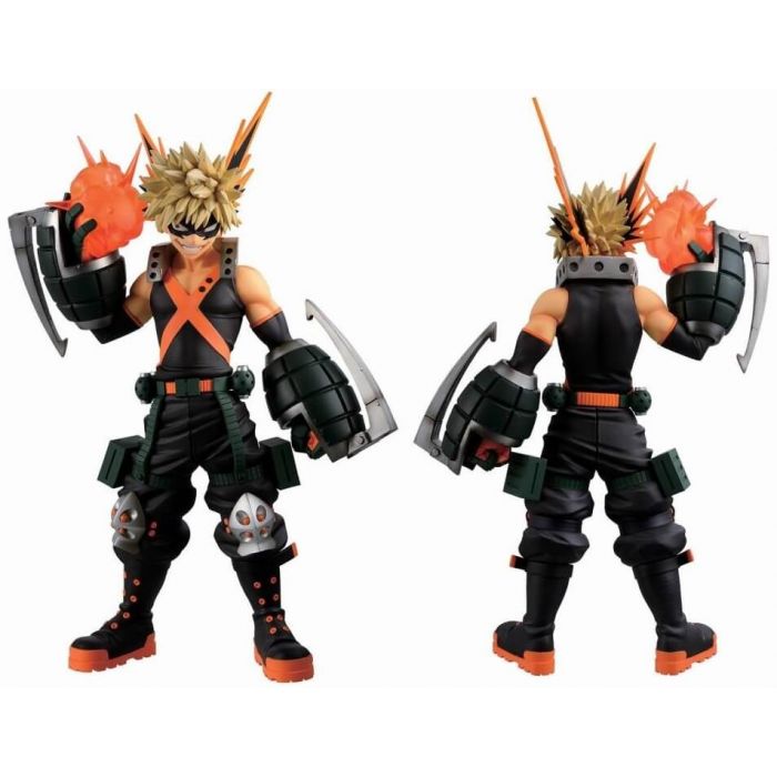 My hero academia figure Katski Bakugo MASTERLISE Ichiban Kuji Let's Begin Prize D BANDAI