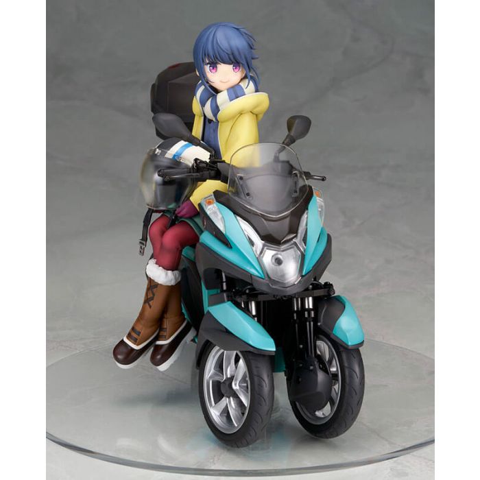 Laid-Back Camp Yuru Camp Rin Shima with Three-wheeled Motorcycle 1/10 figure ALTER