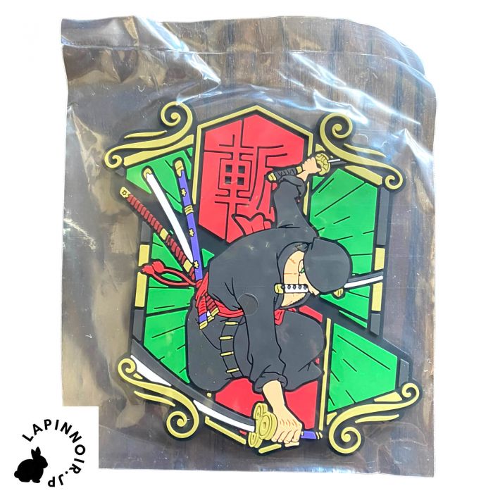 ONE PIECE ichiban kuji EX Shikon no Keifu Prize H Rubber coaster Zoro BANDAI