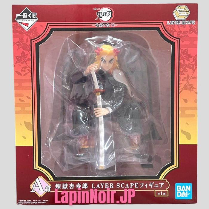 Demon Slayer figure Kyojuro Rengoku LAYER SCAPE ichiban kuji Prize A BANDAI
