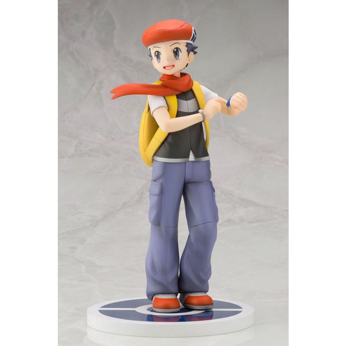 Pokemon Series figure Lucas with Chimchar 1/8 ARTFX J KOTOBUKIYA