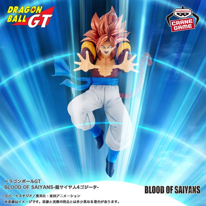 Dragon Ball GT Gogeta SS4 BLOOD OF SAIYANS figure BANPRESTO