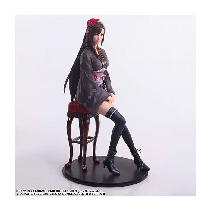 Final Fantasy VII Remake figure Tifa Lockhart Static Arts Exotic Dress Ver Square Enix