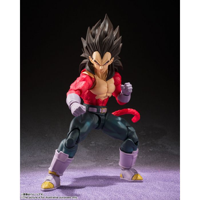 Dragon Ball GT Vegeta SSJ4 S.H.Figuarts Action figure BANDAI