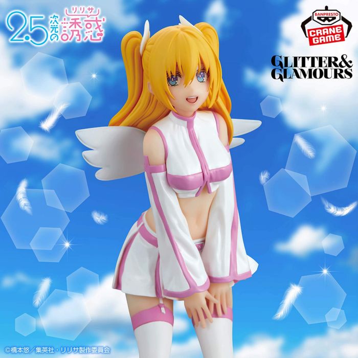 2.5 Dimensional Seduction Liliel GLITTER&GLAMOURS Angel paratroopers ver figure BANPRESTO