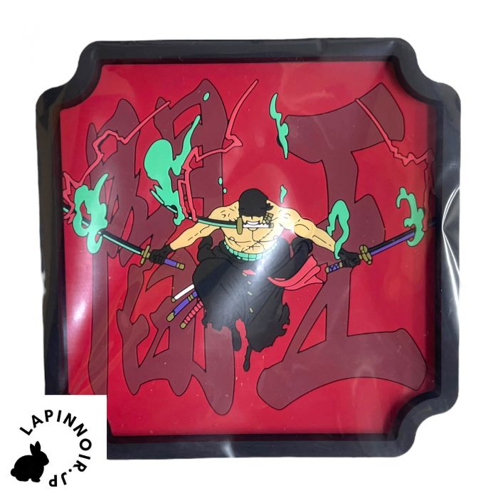 ONE PIECE Ichiban Kuji EX Raimeie no Chuusei Prize E Design Rubber Tray BANDAI zoro