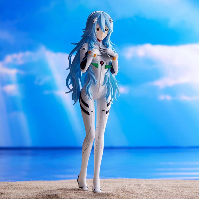 Evangelion figure Rei Ayanami Long Hair Ver sega