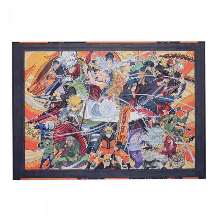 NARUTO Ichiban kuji NARUTOP99 Gouka Kenran Shinobi Emaki Prize A Spread Visual Board Commemorative Illustration BANDAI