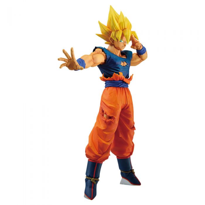 Dragon Ball Son Goku SSJ MASTERLISE figure Ichiban kuji Gekitotsu Prize D BANDAI