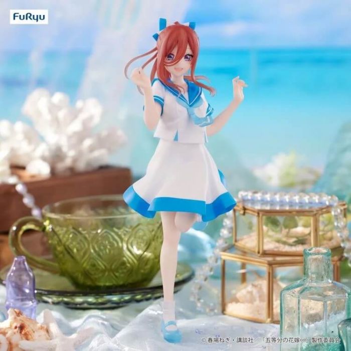 The Quintessential Quintuplets Miku Nakano Trio-Try-iT Figure marine look ver FuRyu