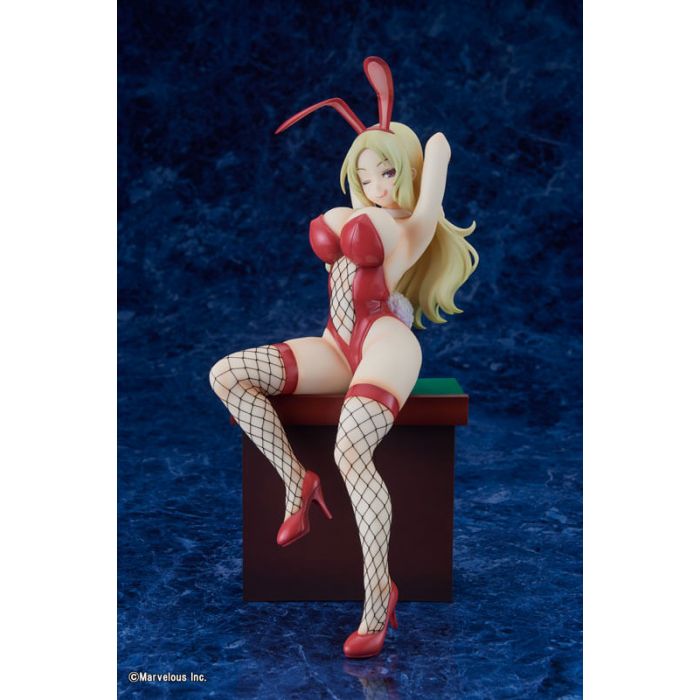 Senran Kagura NewWave G Burst Rate mo Age Age Shiki 1/5 Bunny figure Kaitendo