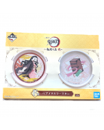 anime-figure-demon-slayer-nezuko-pair-metal-coasters-ichiban-kuji-kisatsuno-kokorozashi-vol-2-prize-f-bandai1