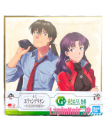 anime-figure-evangelion-misato-ryoji-illustration-board-ichiban-kuji-evangelion-heroines-prize-g-bandai13