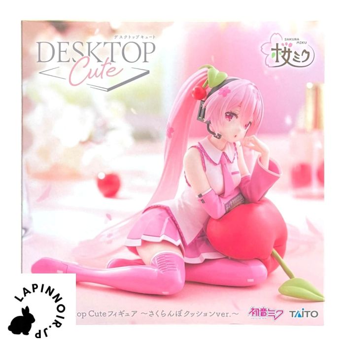 Desktop Cute フィギュア　11点セット Hatsune Miku Sakura Miku Cherry Cushion Ver Figure by TAITO – Cute