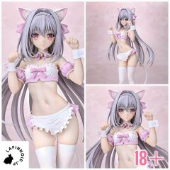 anime-nsfw-cast-off-figures-18-original-character-luna-sakurakouji-cat-eared-maid-cherry-blossom-color-ver-1/6-figure-q-six-1