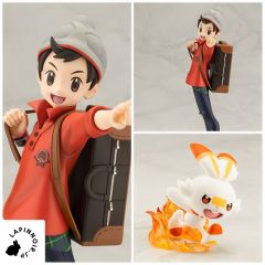 anime-pokemon-series-victor-with-scorbunny-1/8-figure-artfx-j-kotobukiya-1