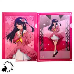 anime-oshi-no-ko-taito-kuji-sweet-sailor-style-prize-f-illustration-clear-file-set-ai-hoshino-taito-1