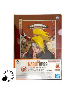 anime-naruto-ichiban-kuji-narutop99-gouka-kenran-shinobi-emaki-prize-f-clear-file-sticker-bandai-deidara-1