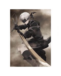 anime-nier:automata-ver1.1a-yorha-no.9s-illustration-board-ichiban-kuji-prize-d-bandai-1