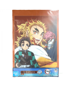 anime-figure-demon-slayer-tanjiro-akaza-kyojuro-rengoku-illustration-board-ichiban-kuji-kisatsuno-kokorozashi-vol-2-prize-g-bandai1