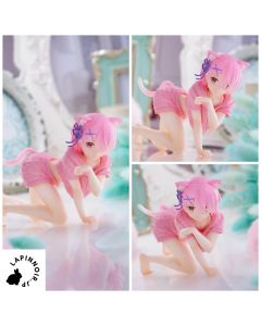 anime-re-zero-ram-desktop-cute-cat-room-wear-ver-figure-taito-100