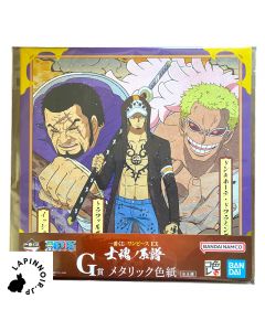 anime-one-piece-ichiban-kuji-ex-shikon-no-keifu-prize-g-art-illustration-board-metallic-shikishi-bandai-law-doflamingo-1