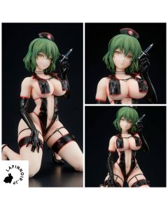 anime-nsfw-cast-off-figures-18+-shinobi-master-senran-kagura-new-link-1/4-hikage-dark-sexy-nurse-ver-figure-hobby-stock-1