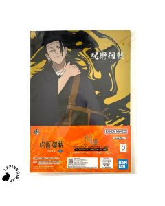 anime merchandise-jujutsu-geto-suguru-clear-file-and-sticker-set-ichiban-kuji-shibuya-jihen-vol-2-prize-n-bandai-1